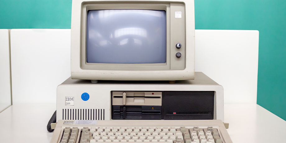 computador IBM PC XT o primeiro a rodar o Windows em 1985